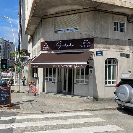 Saudade Hostal Cafeteria A Coruña Exteriör bild