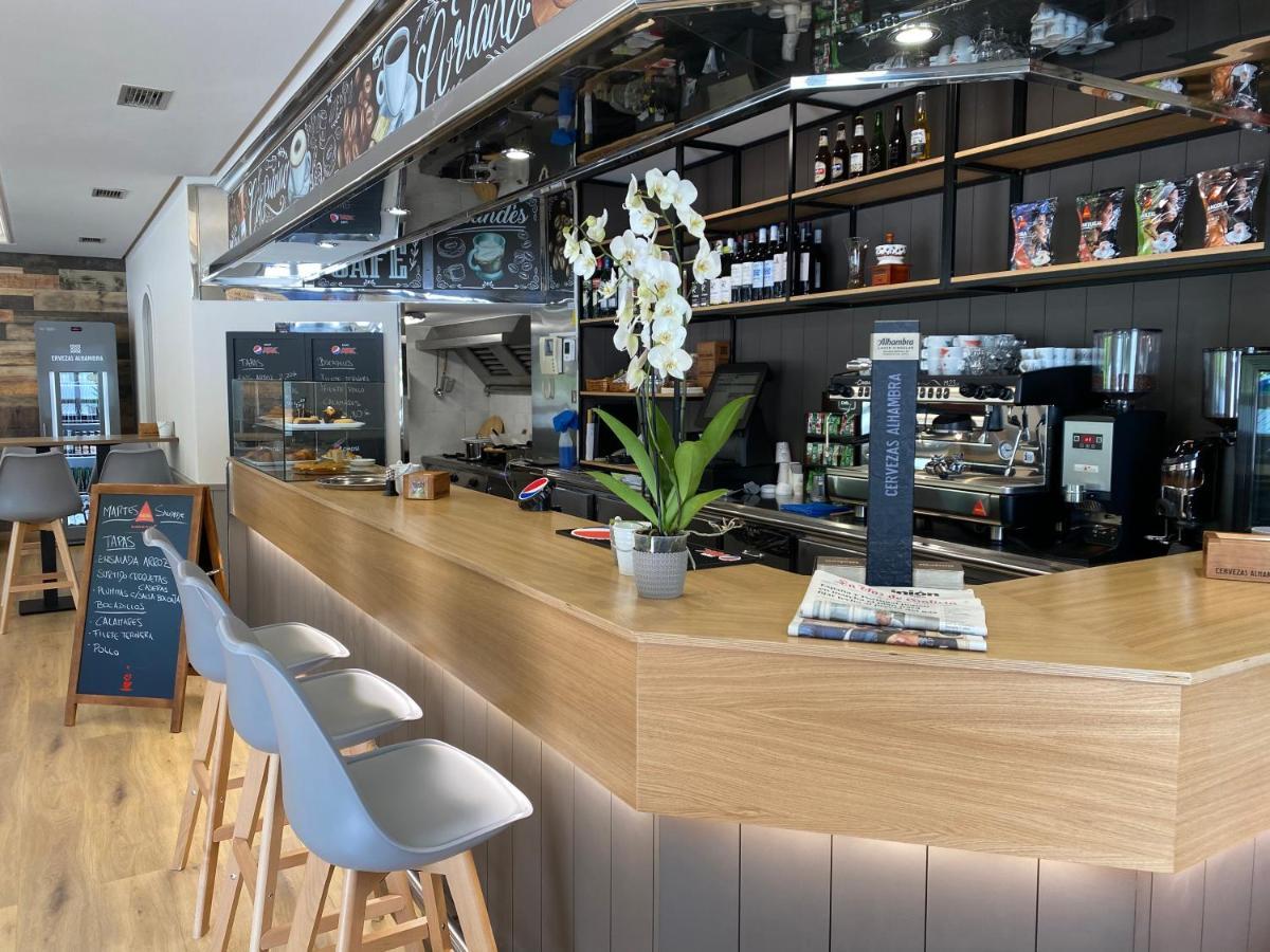 Saudade Hostal Cafeteria A Coruña Exteriör bild